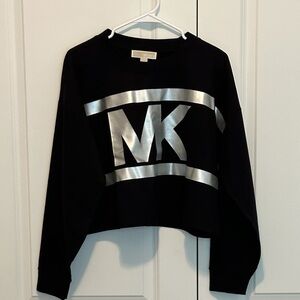 Michael Kors Logo Crop Sweatshirt NWT

Size: L 
MICHAEL Michael Kors